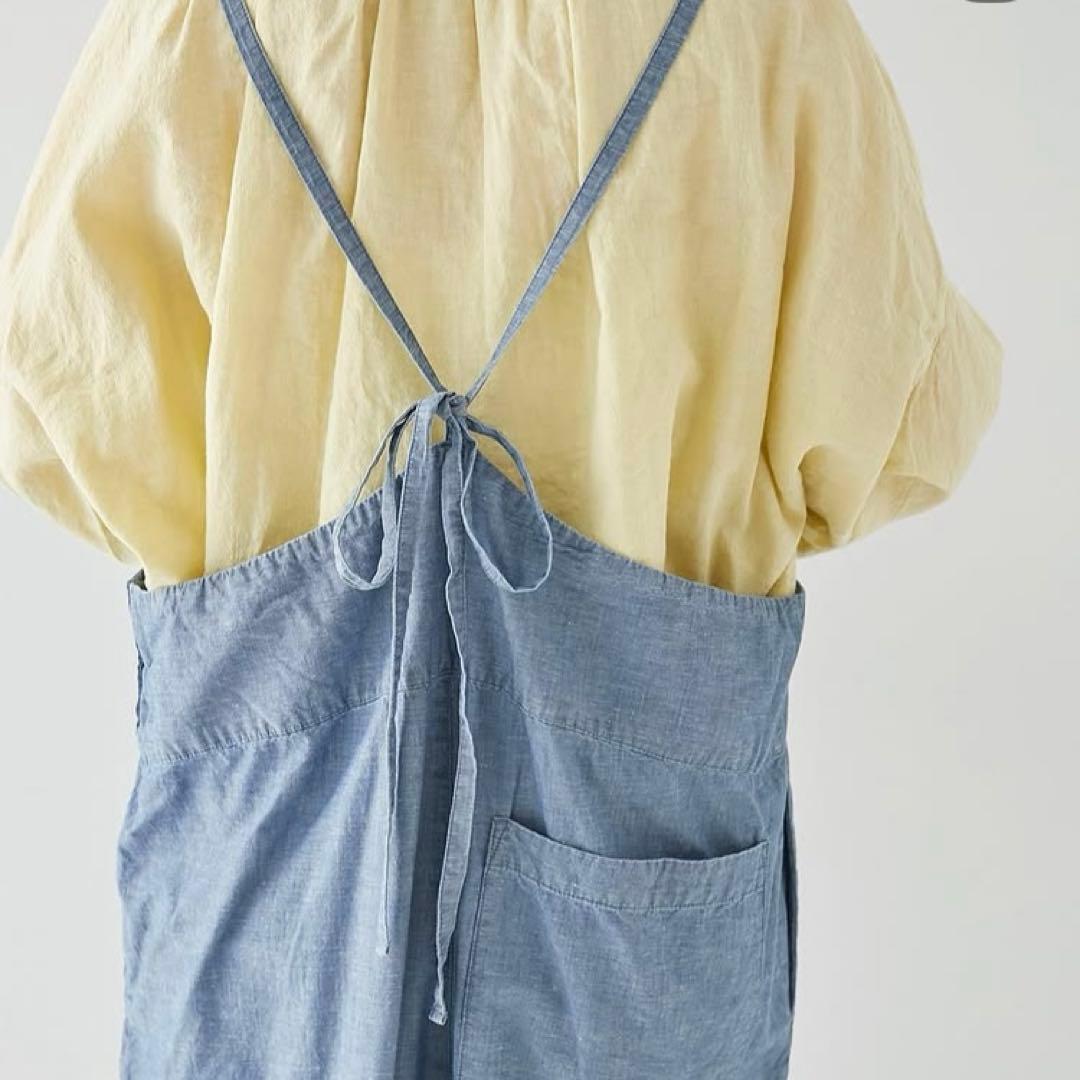 極美品✨nest robe |UpcycleLino ダンガリーサロペット