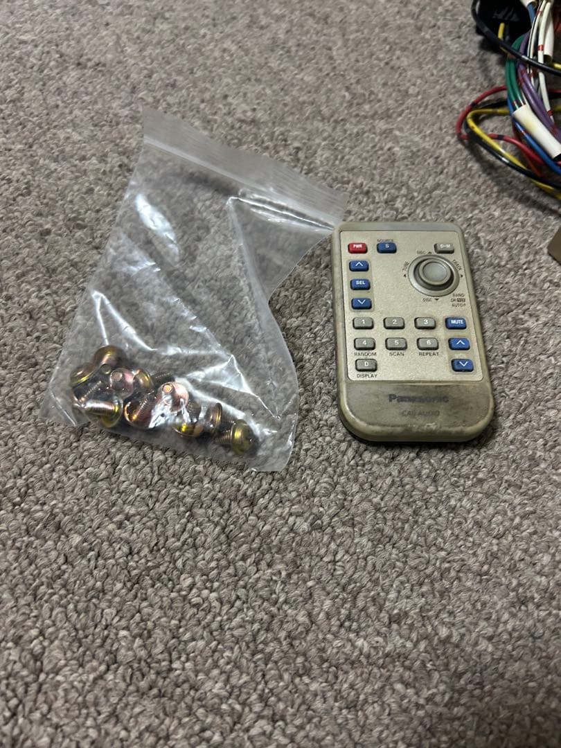 希少！Panasonic CQ-VX5500 カーオーディオ リモコン付