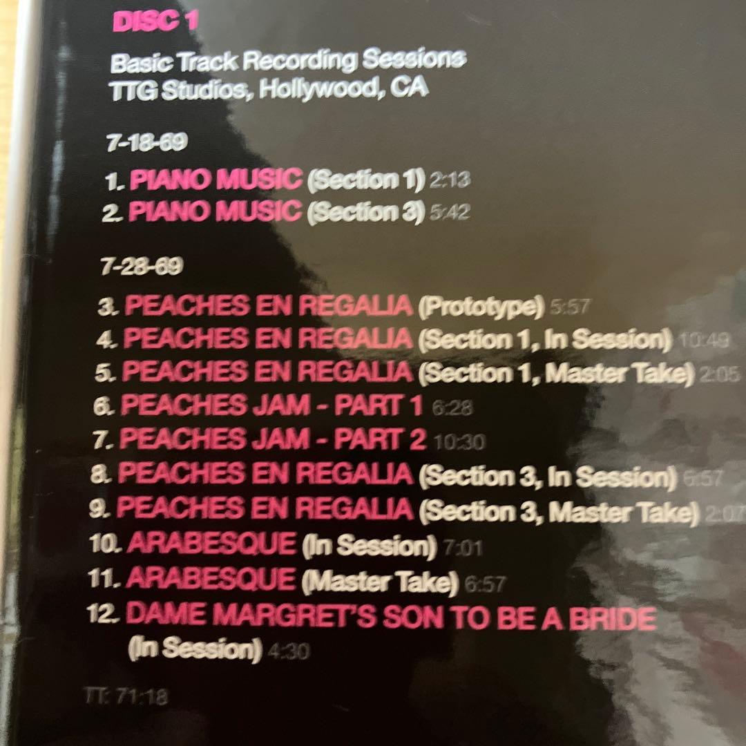 洋楽 FRANK ZAPPA THE HOT RATS SESSIONS