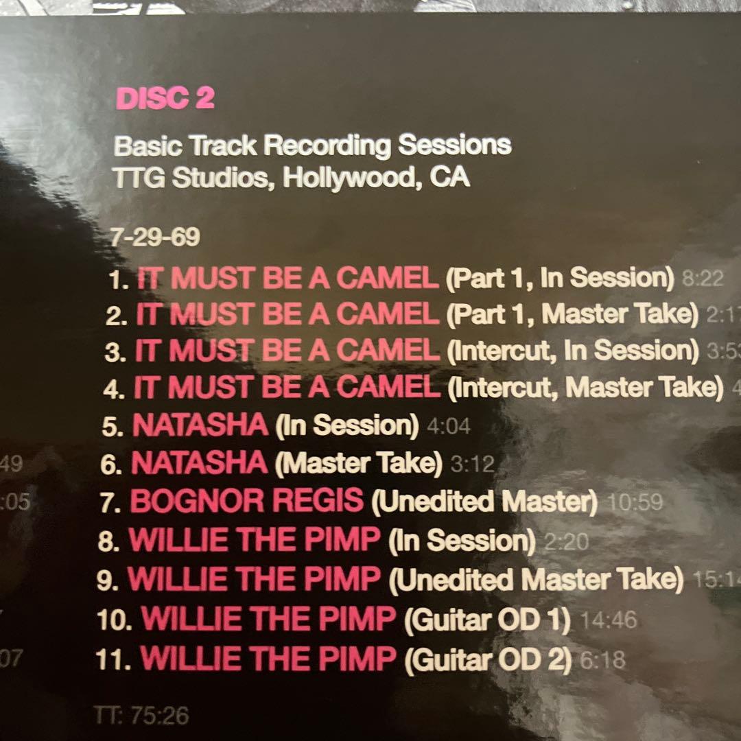 洋楽 FRANK ZAPPA THE HOT RATS SESSIONS