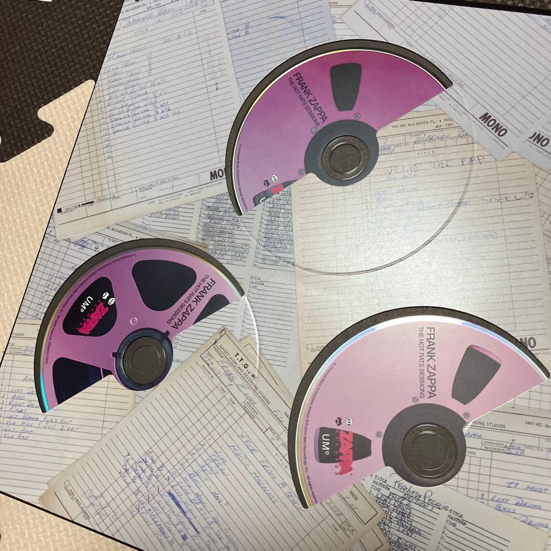 洋楽 FRANK ZAPPA THE HOT RATS SESSIONS