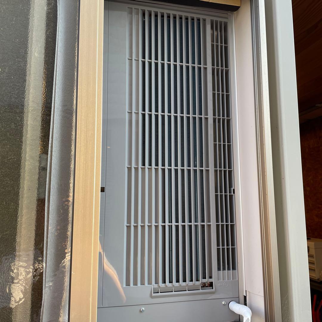 【1シーズン数回使用のみ美品】Haier JA-16W 窓用エアコン