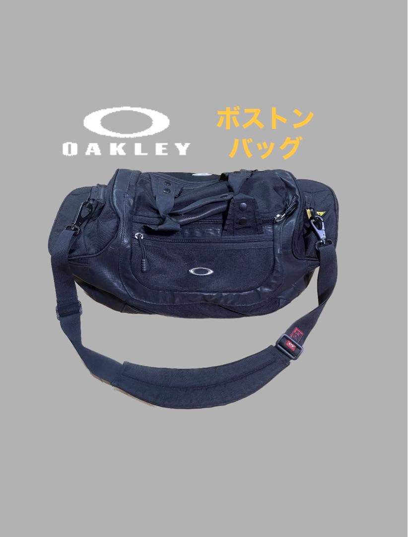 OAKLEY ボストンバッグ　ショルダーバッグ　ブラック　美品　2way