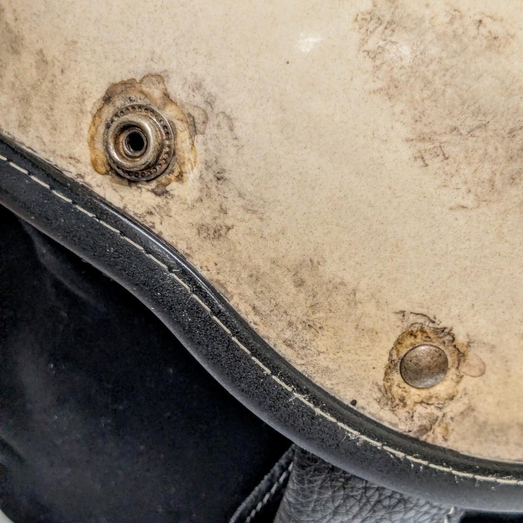 ショーティー　レプリカ　エイジングカスタムヘルメット②