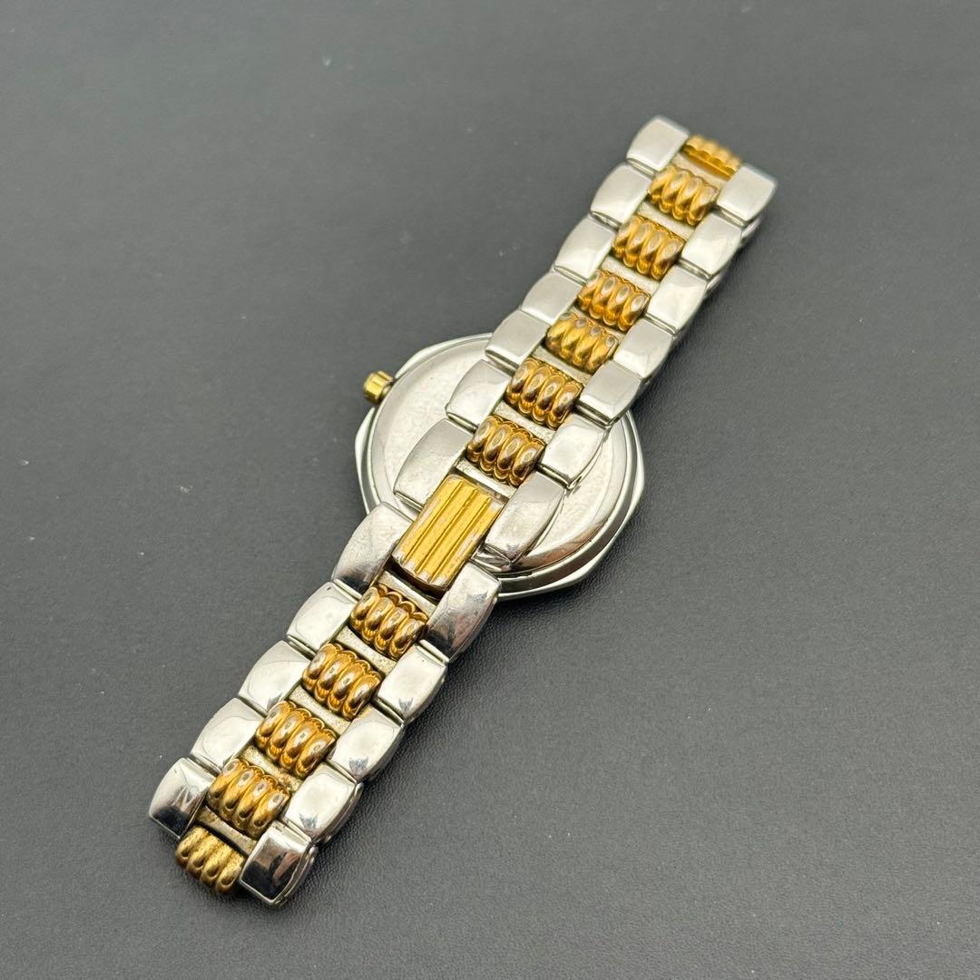 希少✨ディオール CD 腕時計 オクタゴン コンビカラー デイト クォーツ