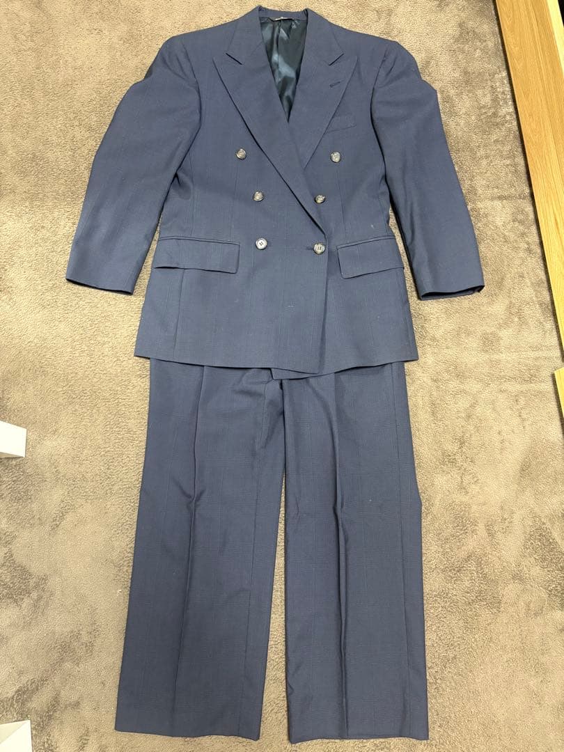 Polo University Club ネイビー ダブルブレストスーツ