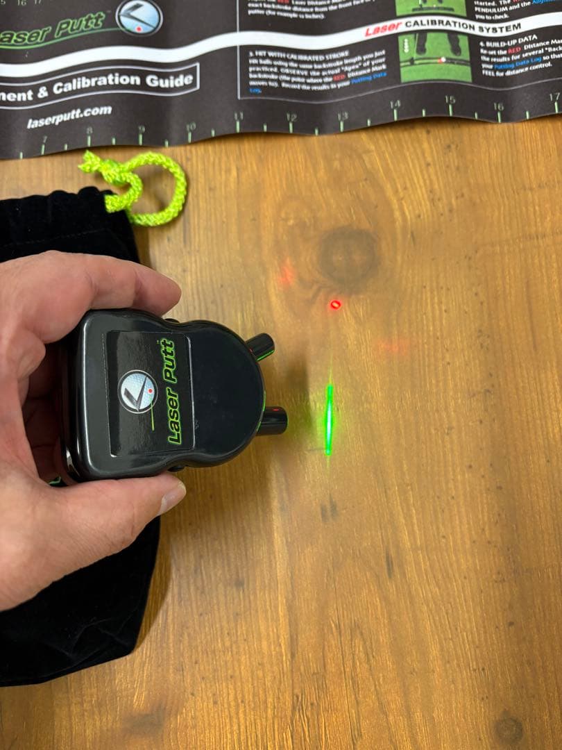 Laser Putt ゴルフパッティング練習器具