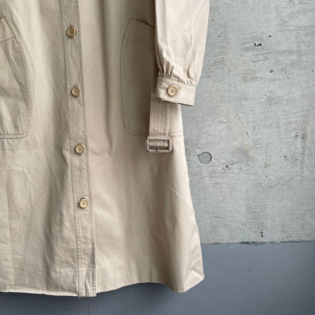 イヴサンローラン　ステンカラーコート　スプリングコート