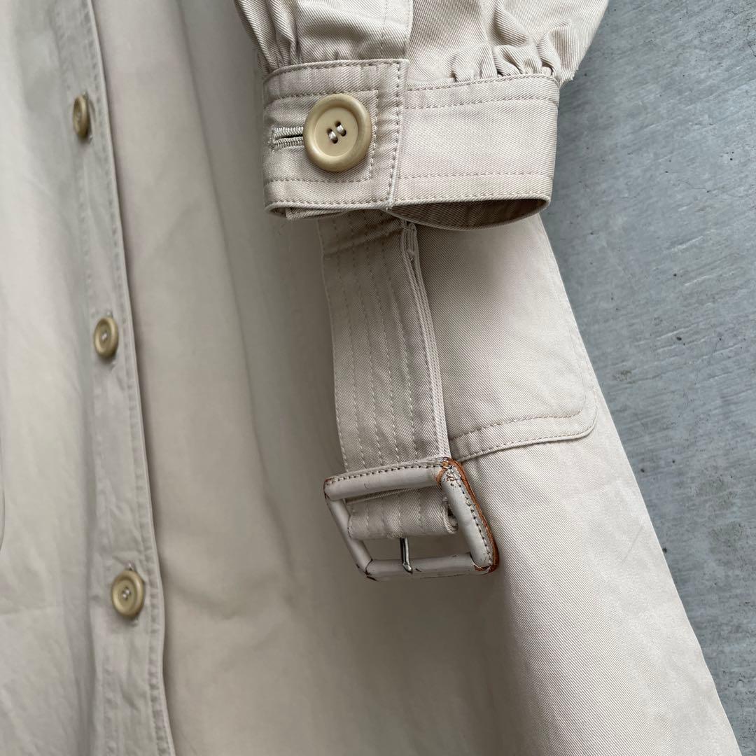 イヴサンローラン　ステンカラーコート　スプリングコート