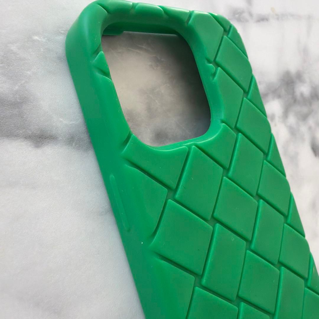 Bottega Veneta グリーン iPhoneケース