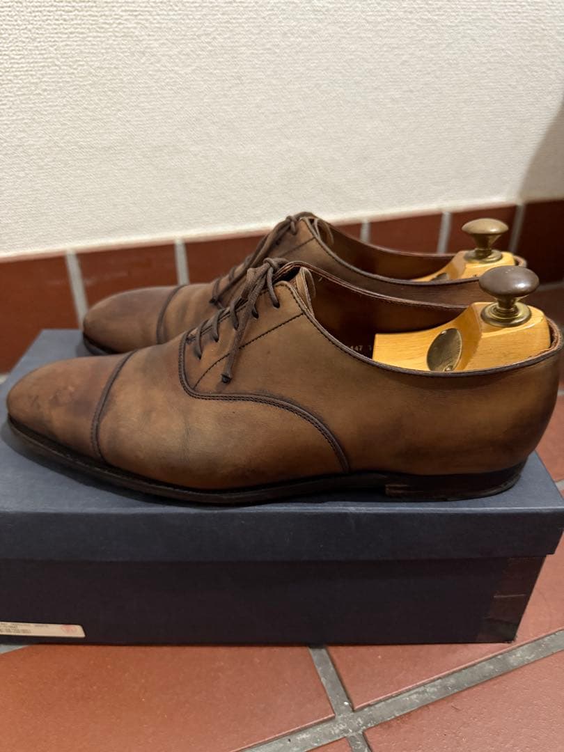 クロケット&ジョーンズ　オードリー　ブラウン　サイズ７1/2D