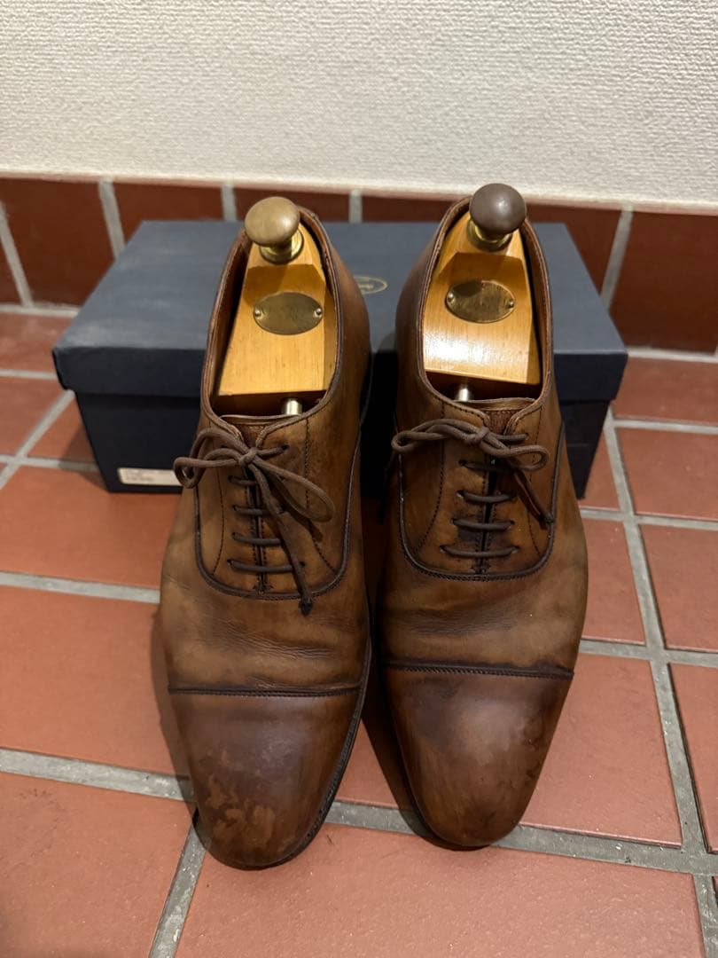 クロケット&ジョーンズ　オードリー　ブラウン　サイズ７1/2D