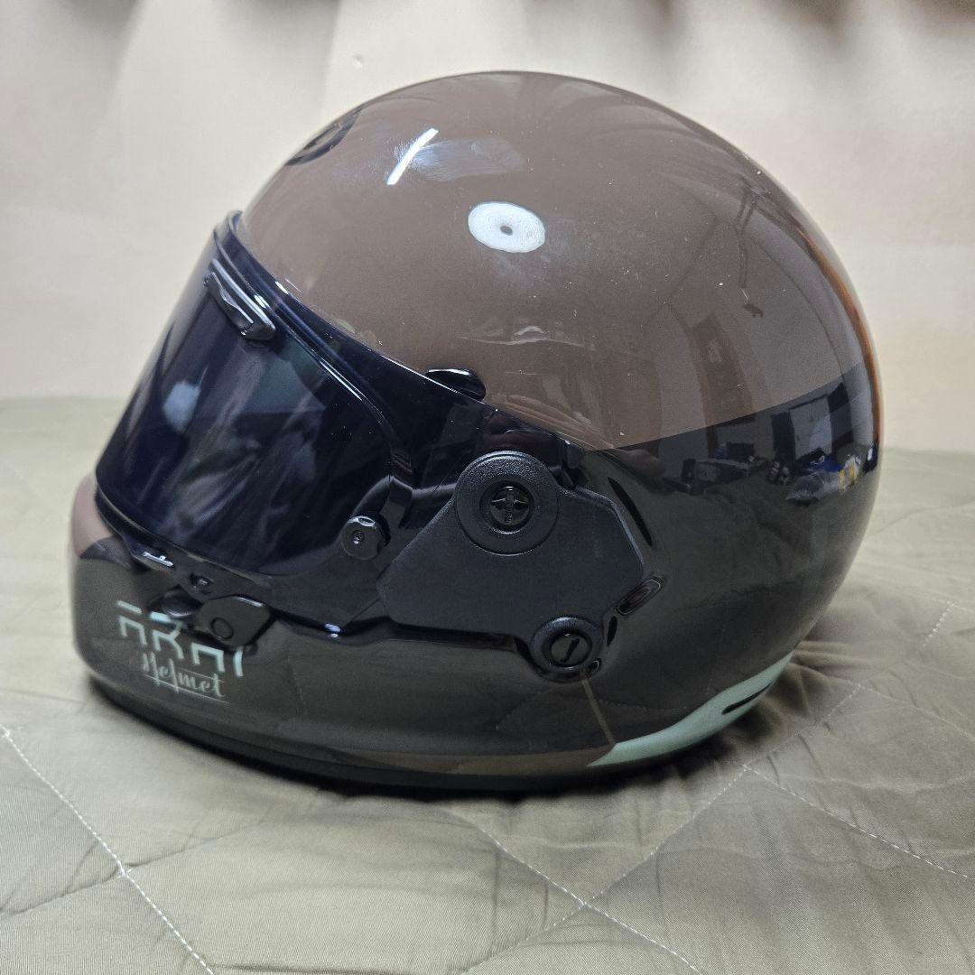 Arai RAPIDE NEO REACT Dark Mocha L 2024年