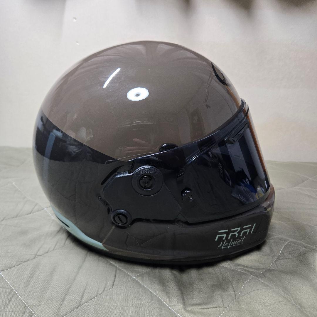 Arai RAPIDE NEO REACT Dark Mocha L 2024年