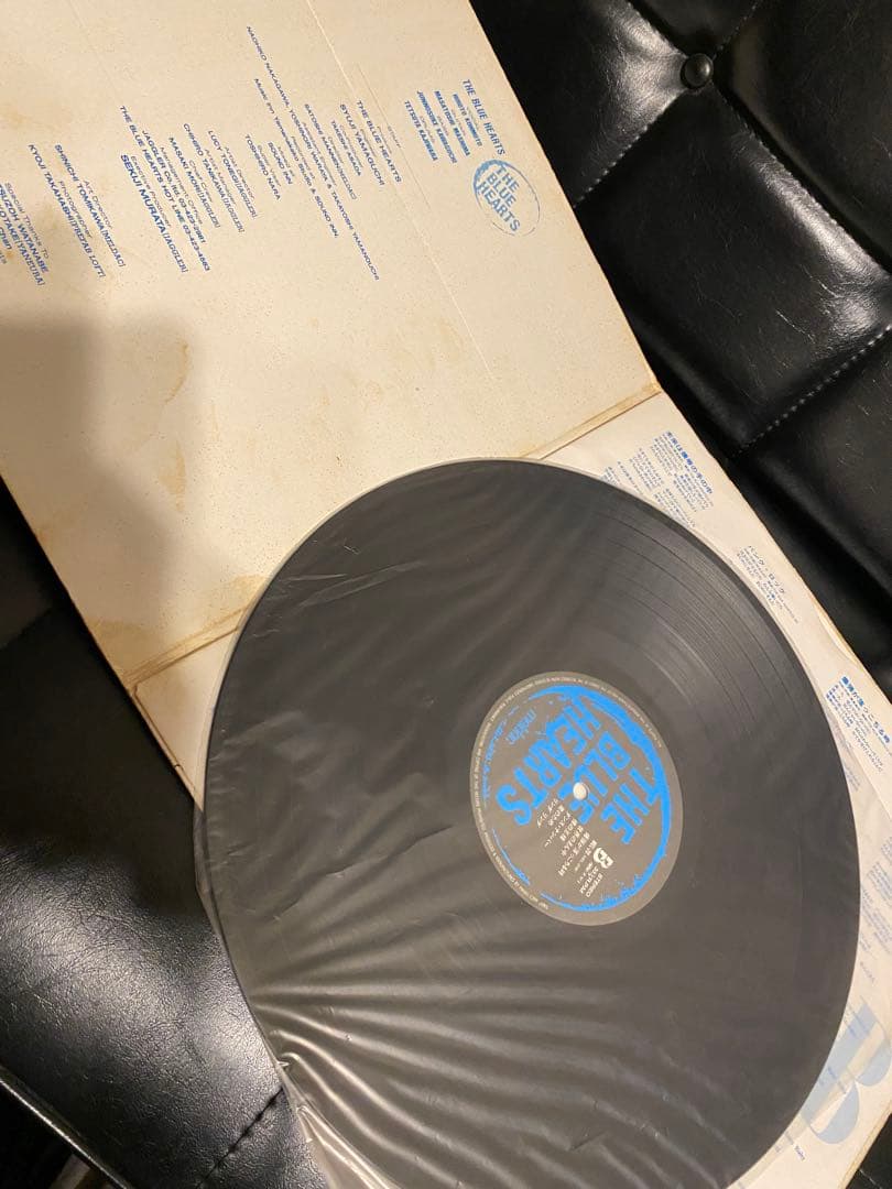 レアTHE BLUE HEARTS THE BEST初回盤ダンボールジャケット