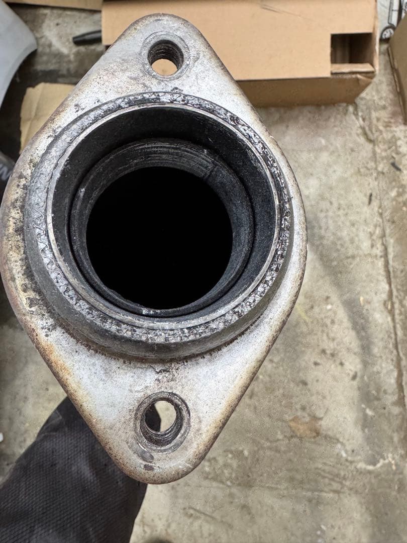 K13 改 マーチニスモ用 フロントパイプ ストレート加工