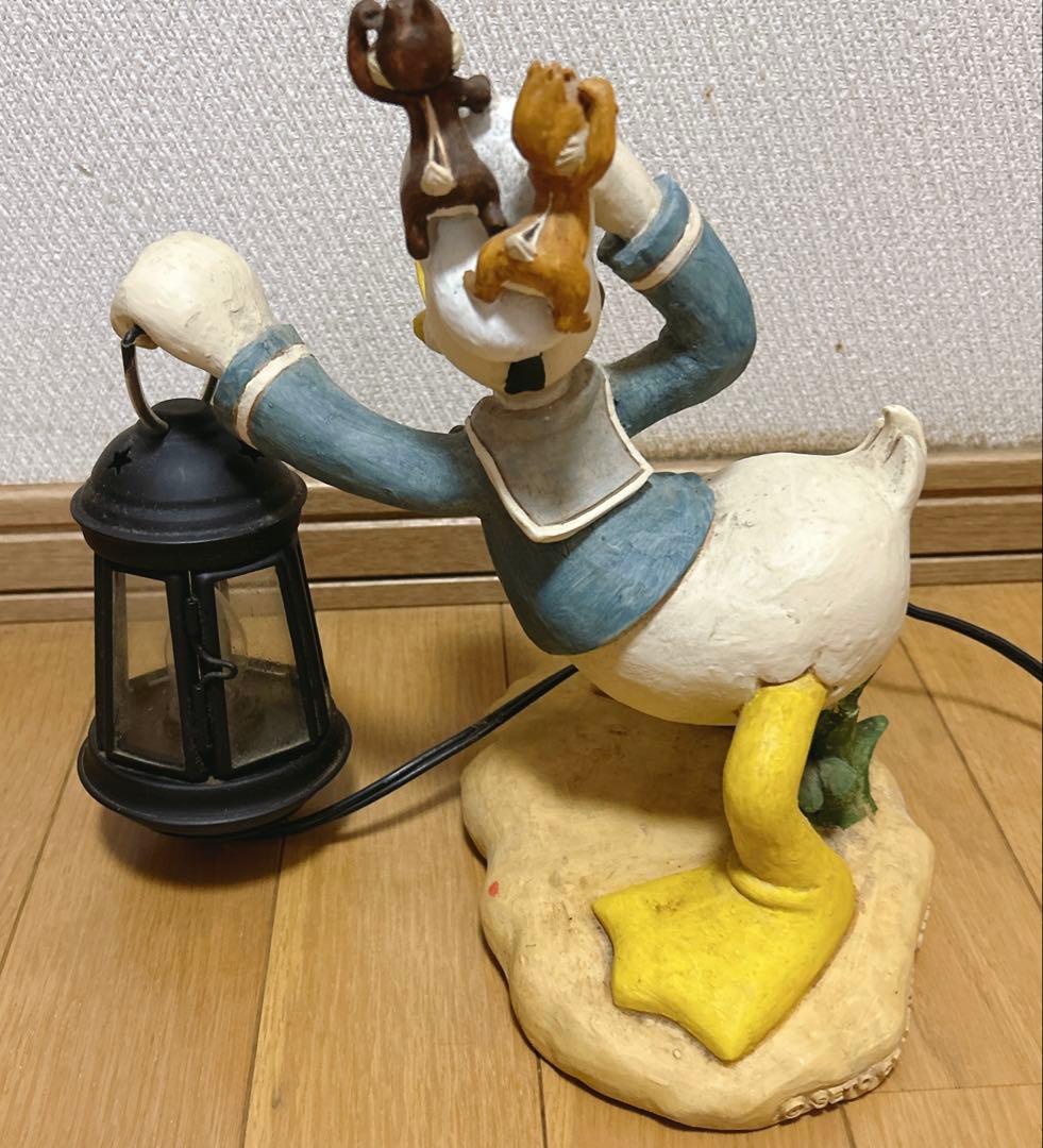 セトクラフト ドナルドダック チップ デール 陶器製 ランタン