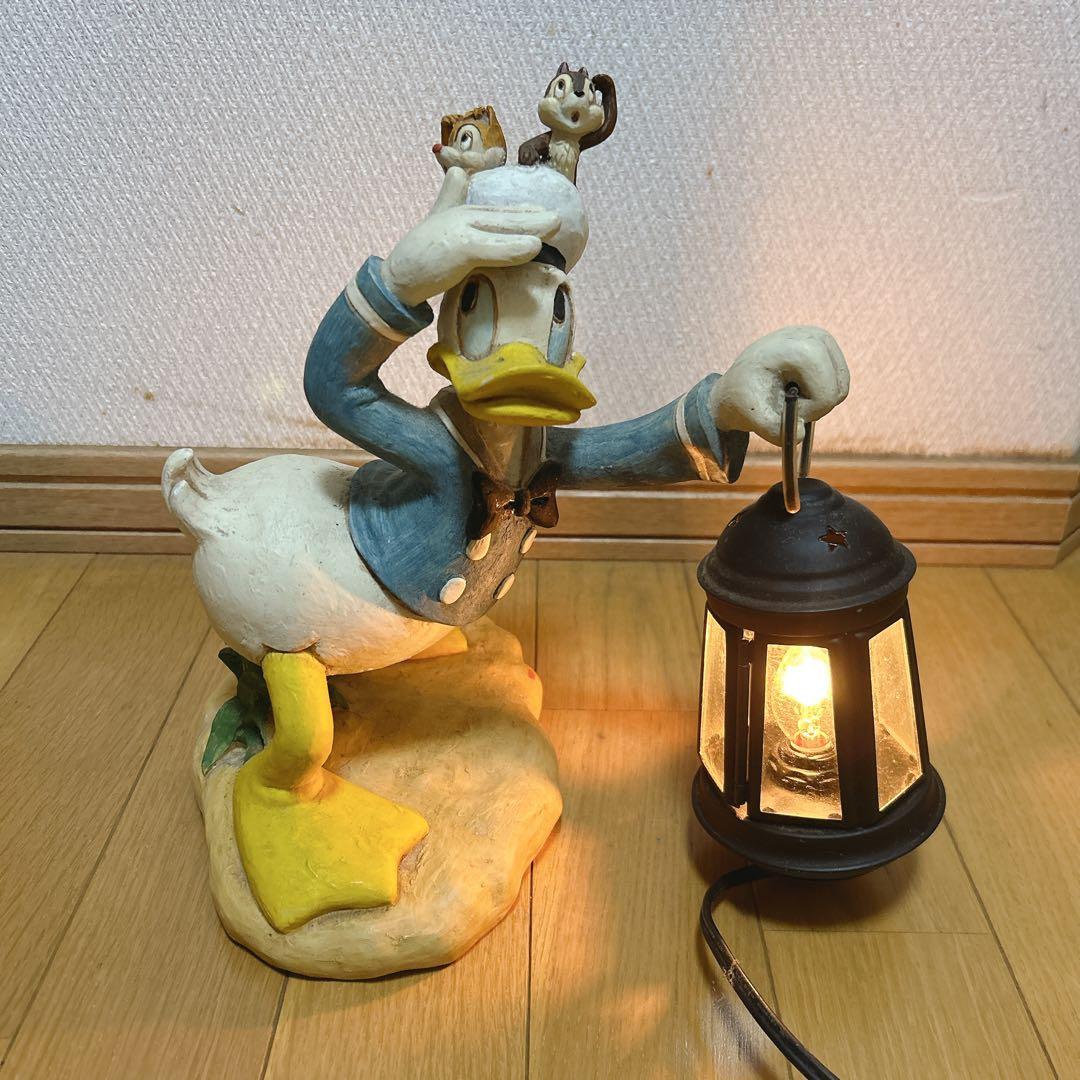 セトクラフト ドナルドダック チップ デール 陶器製 ランタン