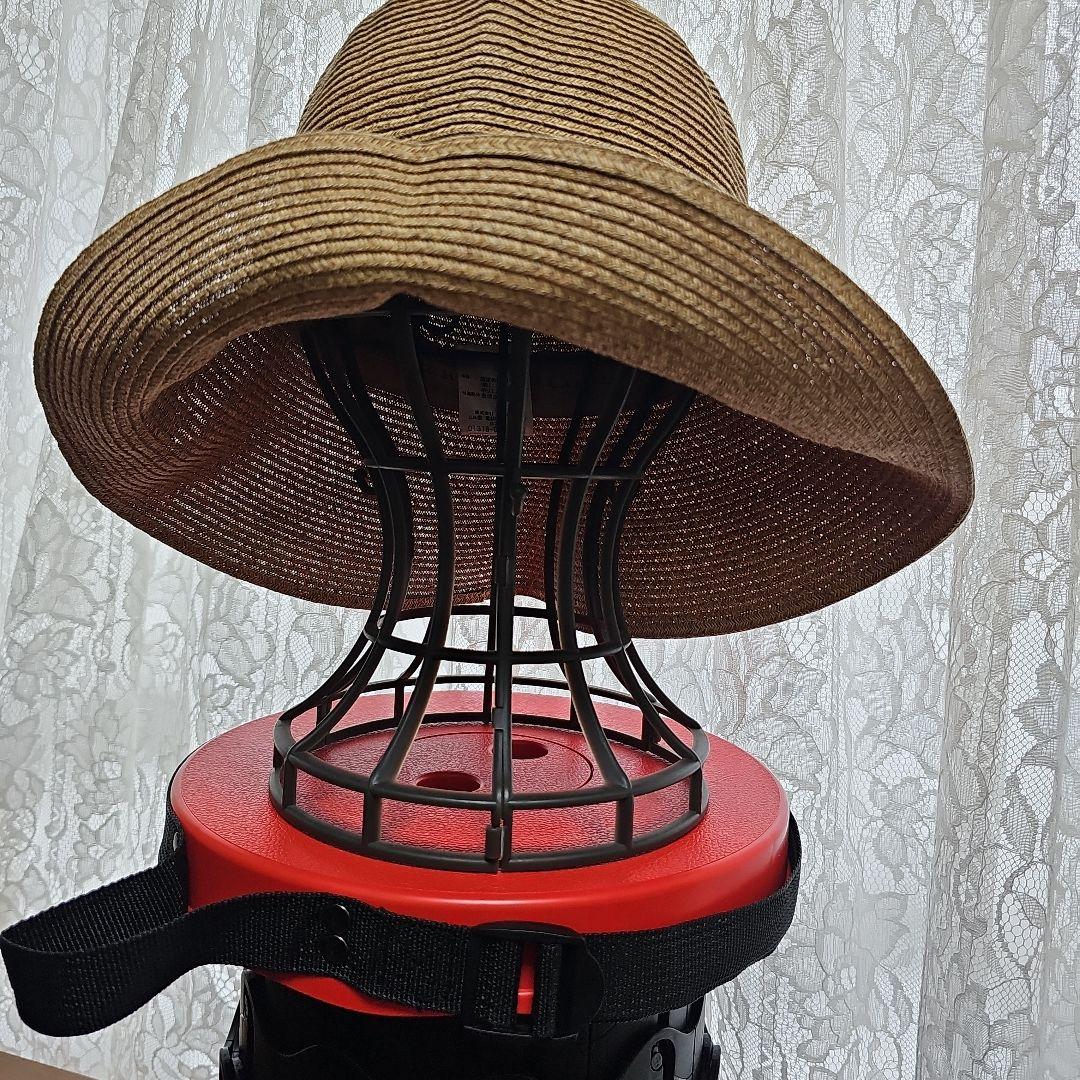 【美品】BURBERRY　 レディースストロー風ハット