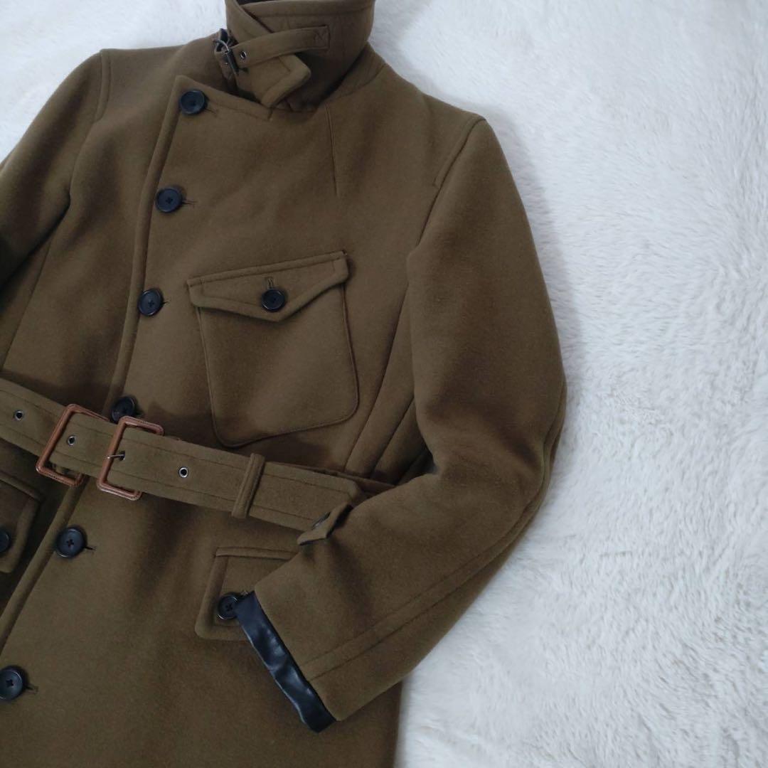 SCYE BASICS◆サイベーシックス◆モーターサイクルコート ウールカシミヤ