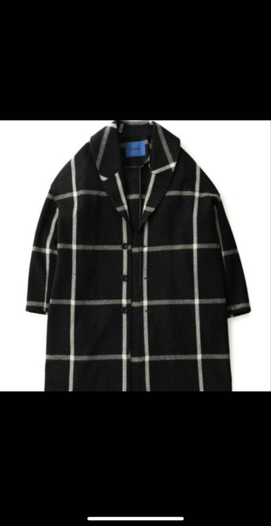 エチュードスタジオ ショールカラー コート ビッグ