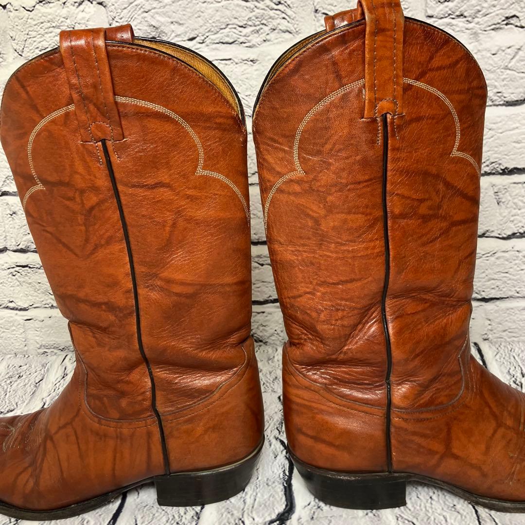 TONY LAMA✨トニーラマ ウエスタンブーツ 本革 レザー 刺繍 27cm