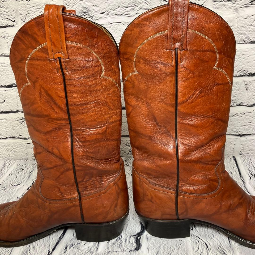 TONY LAMA✨トニーラマ ウエスタンブーツ 本革 レザー 刺繍 27cm