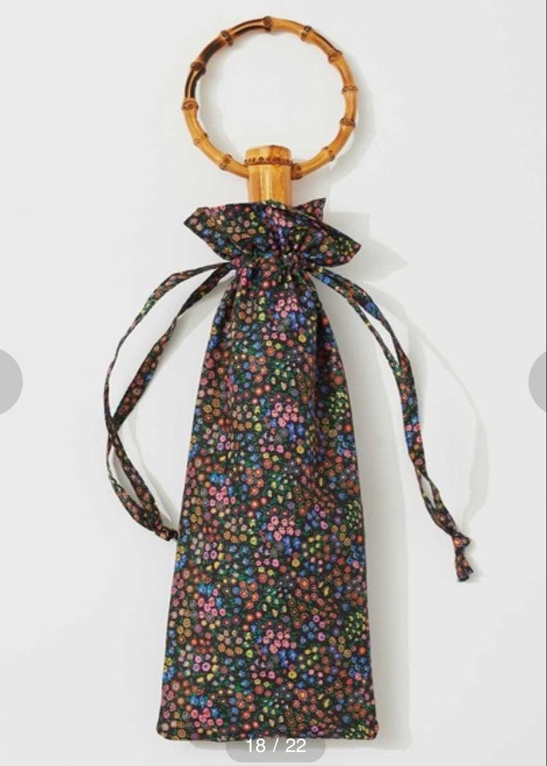 大森商店　リバティ　折りたたみ傘　晴雨兼用