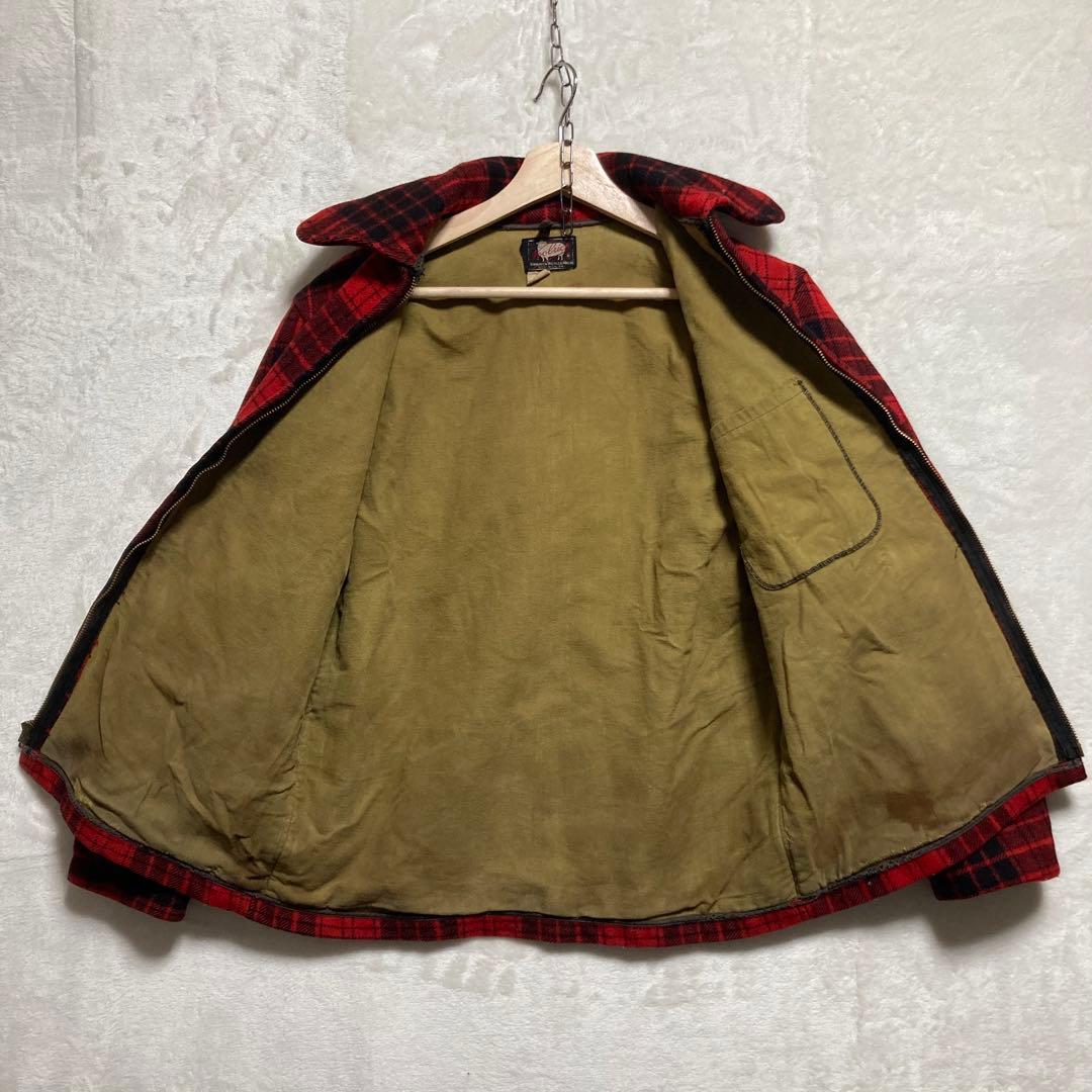 50s 短丈 Woolrich ウールリッチ ハンティングジャケット USA製