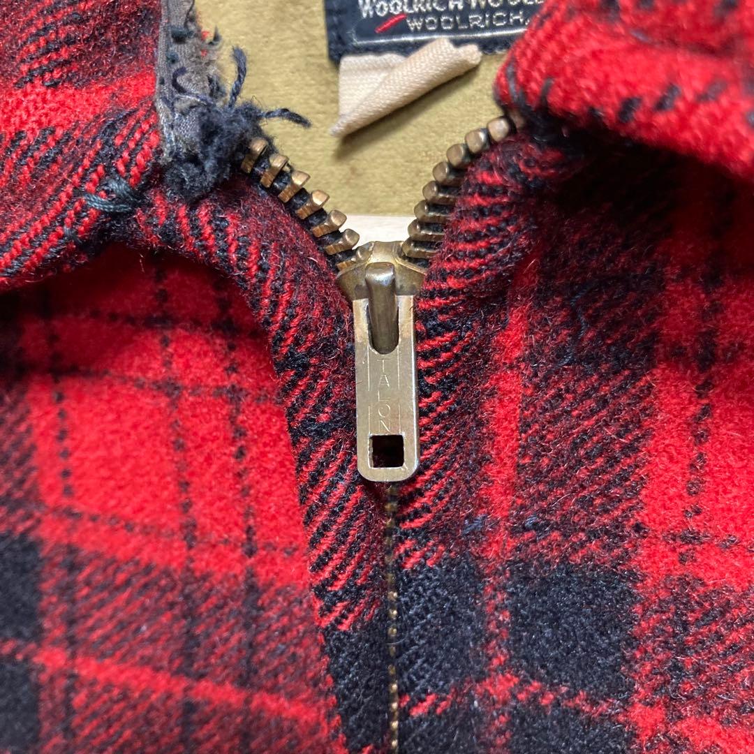 50s 短丈 Woolrich ウールリッチ ハンティングジャケット USA製