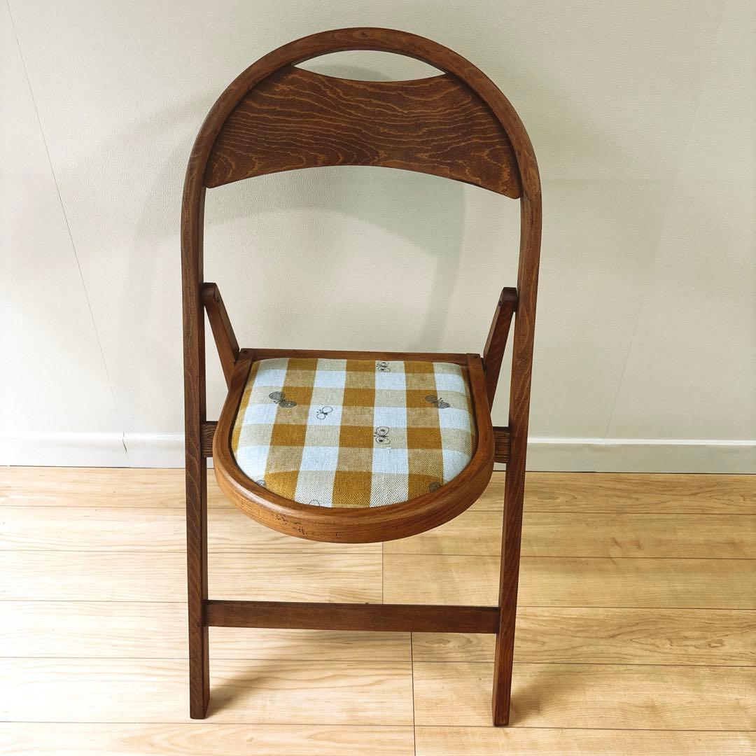 折り畳み椅子 ミナペルホネン　アンティーク 家具 ヴィンテージ