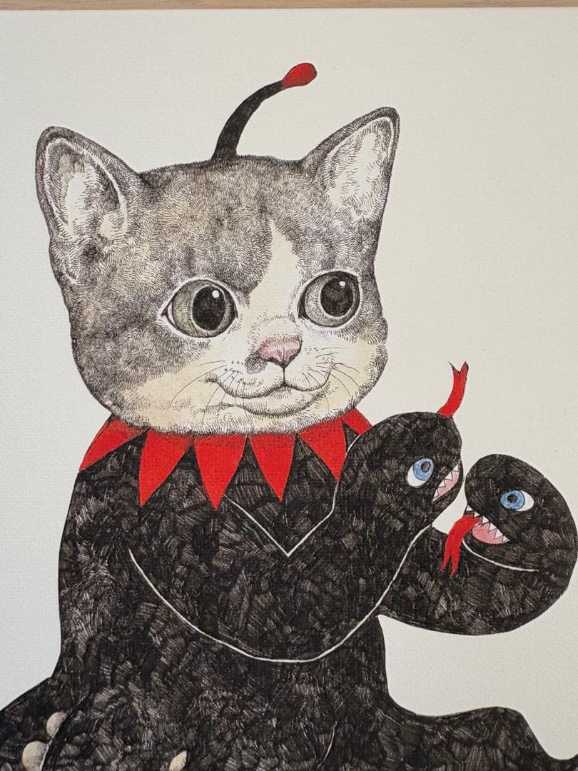 ヒグチユウコ　複製画　ギュスターヴくん