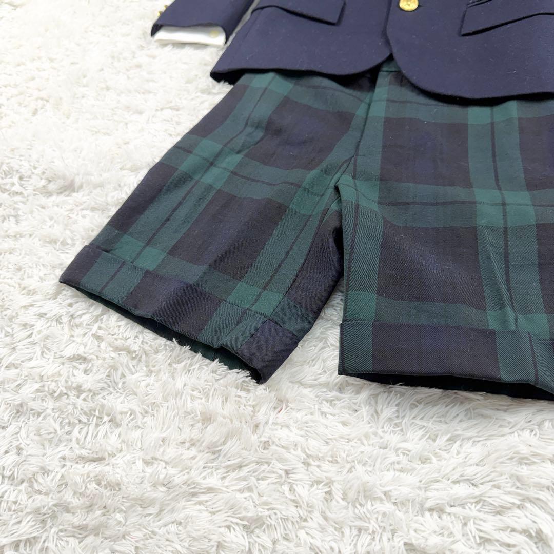 【未使用品】ポロラルフローレン フォーマル 110 紺ブレ 金ボタン 4点セット