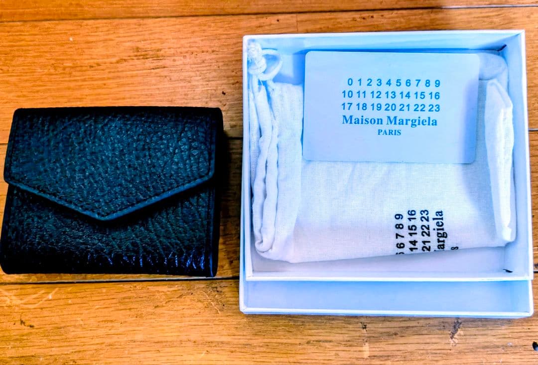 Maison Margiela ブラック カードケース
