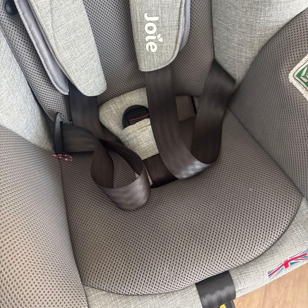 Joie チャイルドシート アイ・アーク360 キャノピー付　グレー 新生児〜可