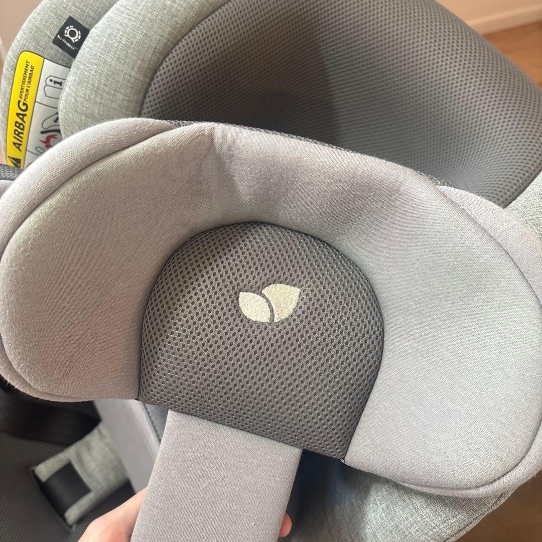 Joie チャイルドシート アイ・アーク360 キャノピー付　グレー 新生児〜可