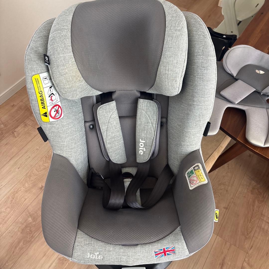 Joie チャイルドシート アイ・アーク360 キャノピー付　グレー 新生児〜可
