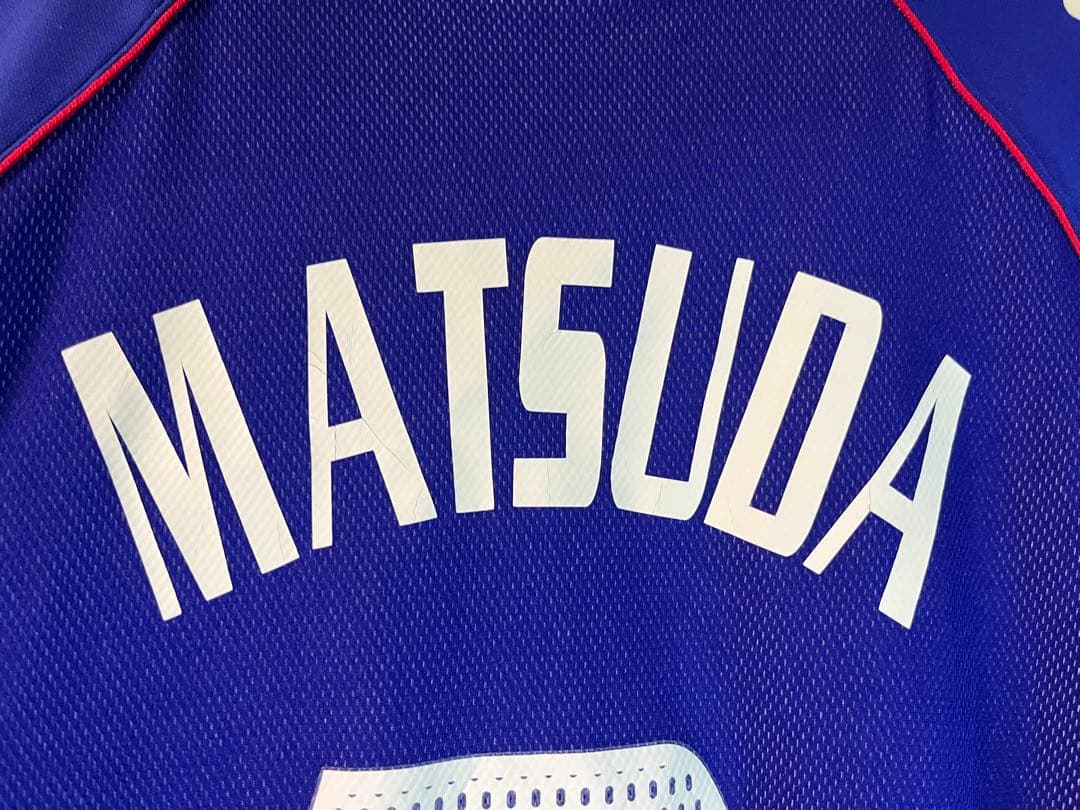 adidas アディダス サッカー日本代表　松田直樹　ユニフォーム