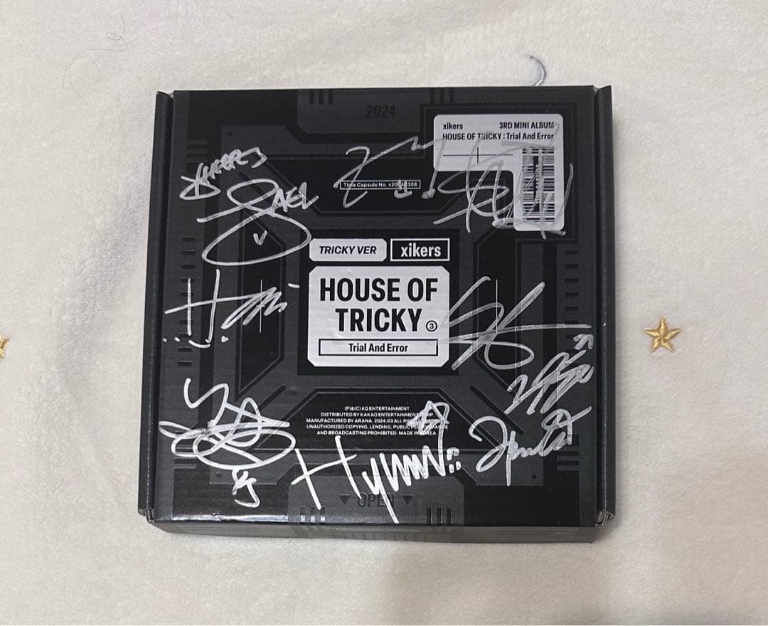 xikers サイコス サイン入りCD