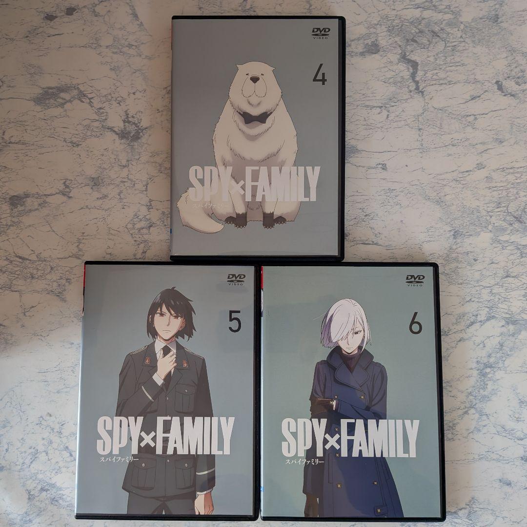 DVD　SPY×FAMILY 1期 4、5、6巻　計3巻