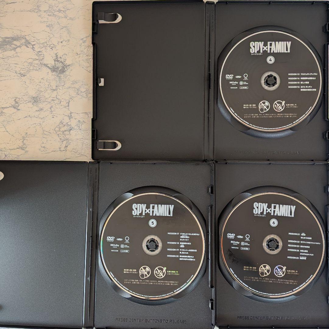 DVD　SPY×FAMILY 1期 4、5、6巻　計3巻