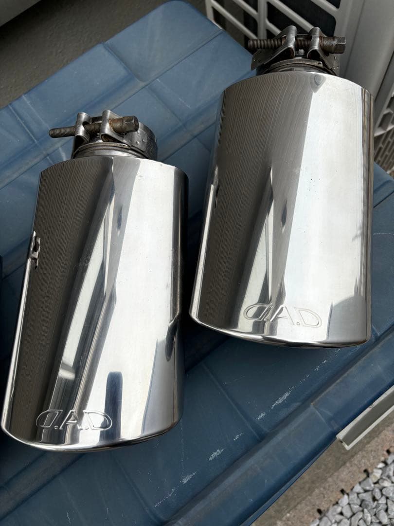 廃盤品 ギャルソン DAD マフラーカッター 4本出しセット