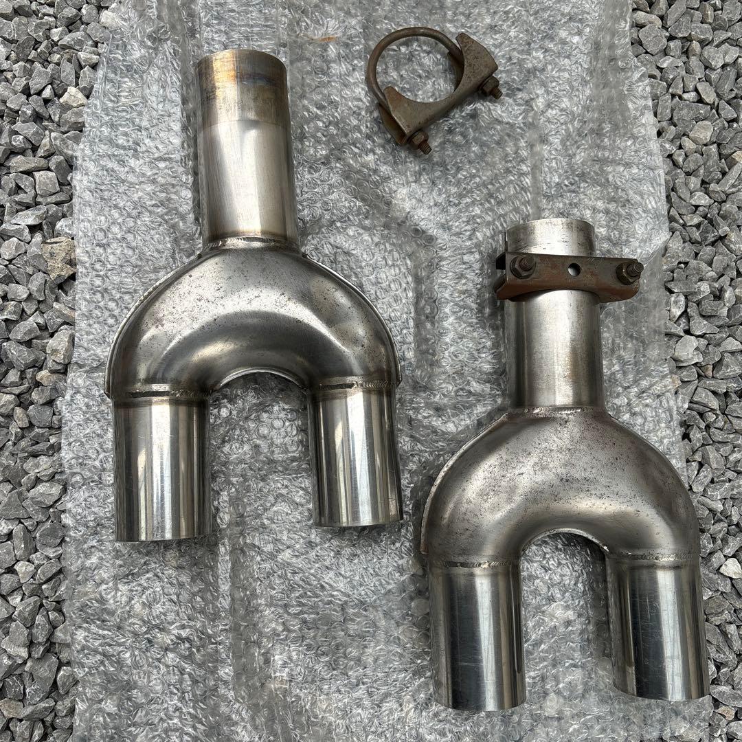 廃盤品 ギャルソン DAD マフラーカッター 4本出しセット