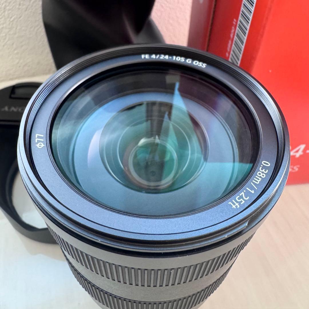 SONY FE 24-105mm F4 G OSS レンズ　ソニー　ズームレンズ