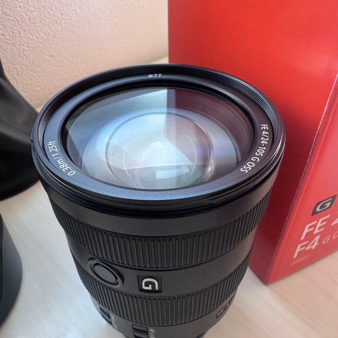 SONY FE 24-105mm F4 G OSS レンズ　ソニー　ズームレンズ