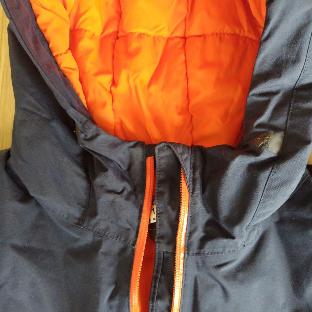 mont-bell フード付きウェア 160サイズ ネイビー