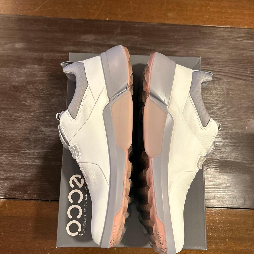 taku 新品25cm ECCO ゴルフシューズ 108213 W