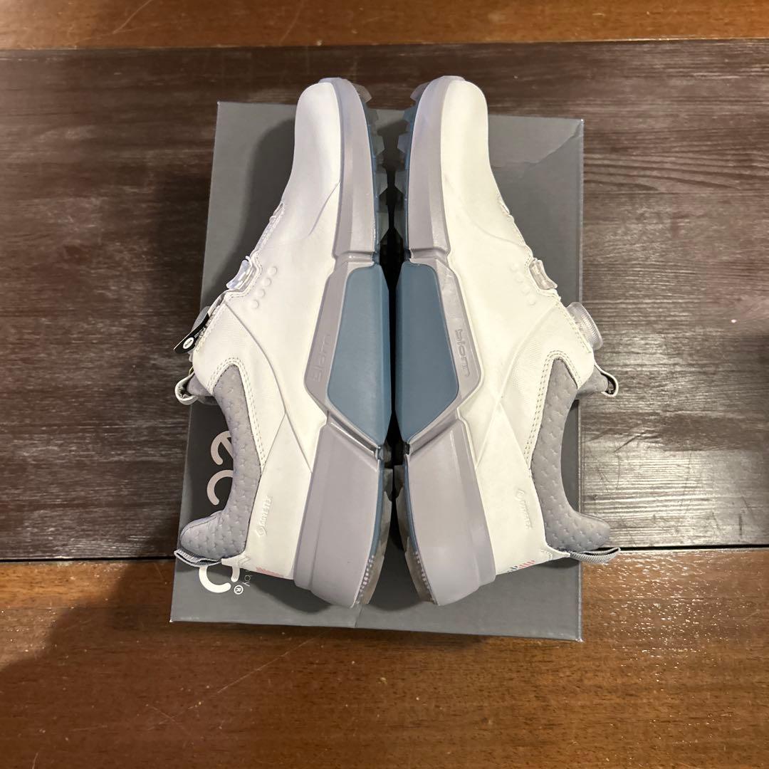 taku 新品25cm ECCO ゴルフシューズ 108213 W