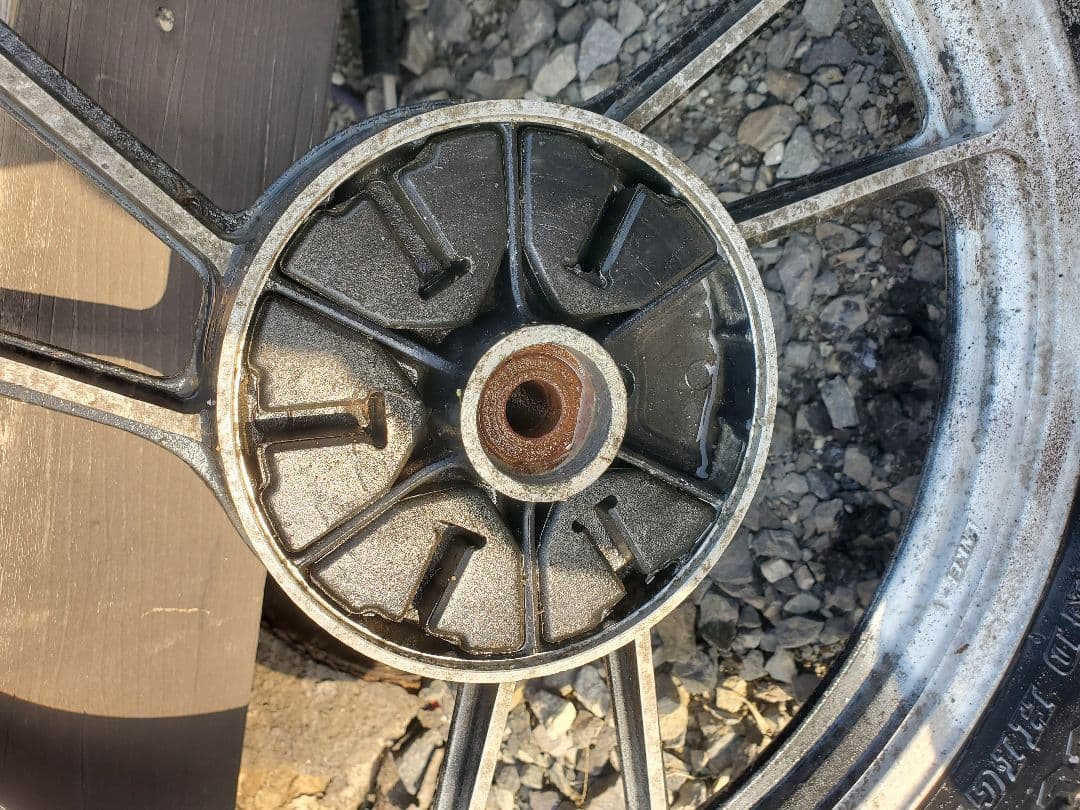 gsx400eゴキ　純正ホイールセット