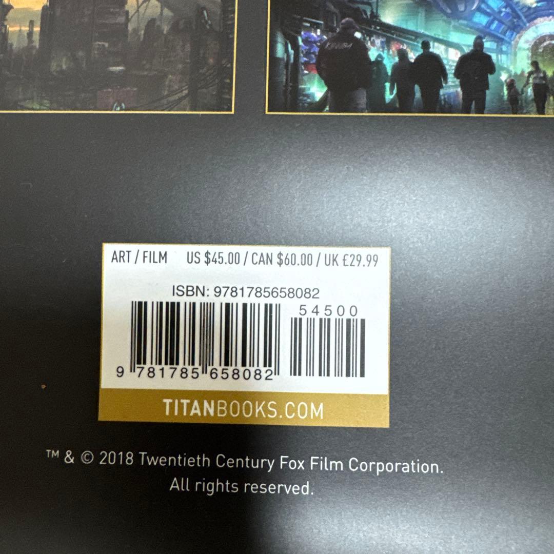 ALITA: BATTLE ANGEL アートブック